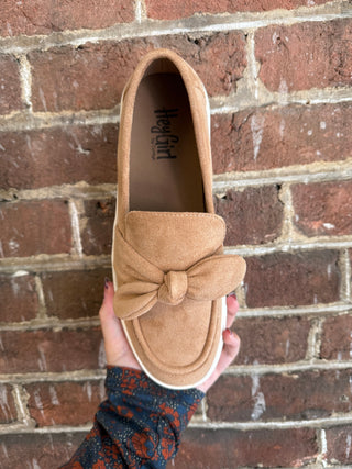 Why Knot | Camel Faux Suede