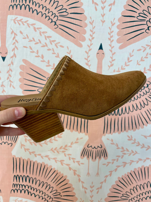 Sizzle Heeled Mules