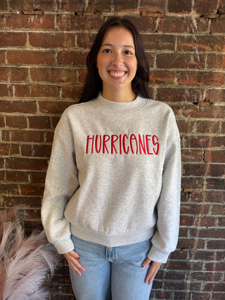 Hurricanes Mock Neck Sweatshirt