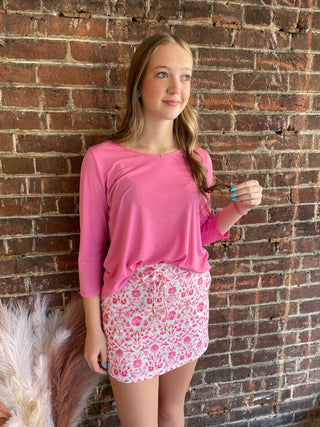 Enchanted Garden Skort | Pink