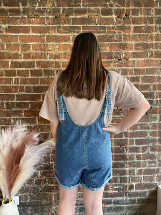 Rylee Denim Romper