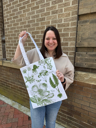 Botanical Market Tote Bag
