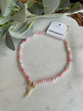 Blushing Beauty Coquette Bead Pearl Necklace