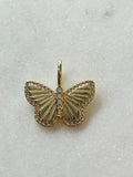 Butterfly Charm | Yellow Gold