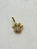 Paw Print Charm | Gold