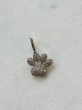 Paw Print Charm | Silver