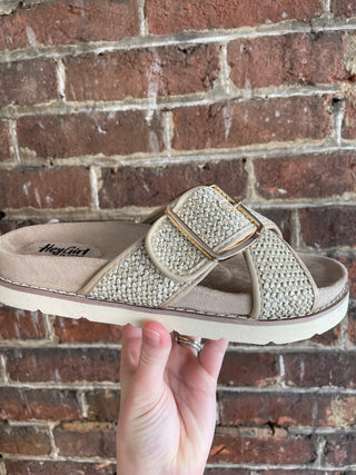 Booked Sandals | Beige