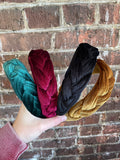 Braided Velvet Headband