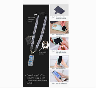 Clip & Go Strap-Leopard Collection
