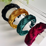 Braided Velvet Headband