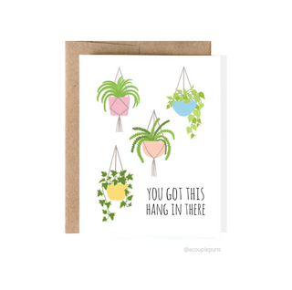 Hang in There Card