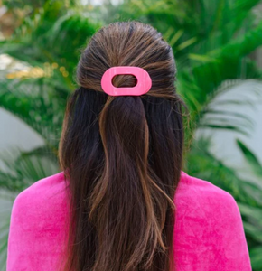 Aruba Small Flat Round Hair Clip