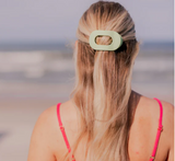 Aloe, There! Small Flat Round Hair Clip