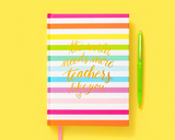 Teacher Appreciation Notebook