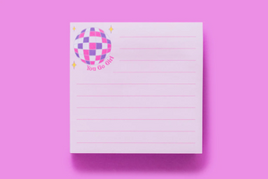 "You Go Girl" Sticky Notes Pad