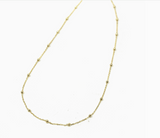 Baby Ball Chain Necklace | Gold