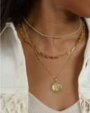 Baby Ball Chain Necklace | Gold