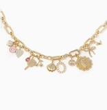 Collectors Charm Necklace | Gold