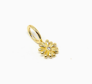 Mini Daisy Charm | Gold