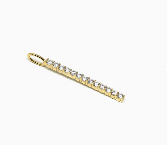 Bling Bar Charm | Gold