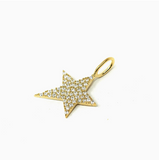 Jazzy Star Charm | Gold