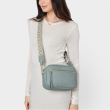 Hallie Crossbody in Duck Egg Blue