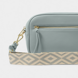 Hallie Crossbody in Duck Egg Blue