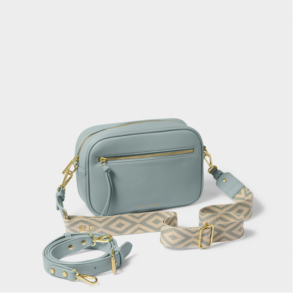 Hallie Crossbody in Duck Egg Blue