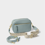 Hallie Crossbody in Duck Egg Blue