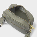 Hallie Crossbody in Graphite Green