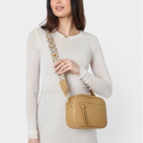 Hallie Crossbody in Camel