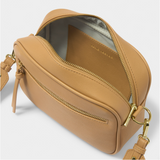 Hallie Crossbody in Camel