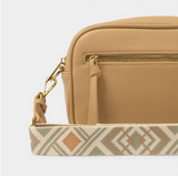 Hallie Crossbody in Camel