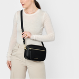 Hallie Crossbody in Black