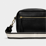 Hallie Crossbody in Black