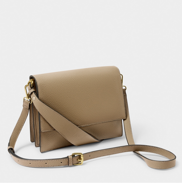 Orla Crossbody Bag in Taupe