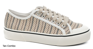 Waiting List Sneakers | Tan Combo