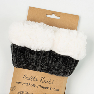 Britt's Knits Beyond Soft Slipper Socks