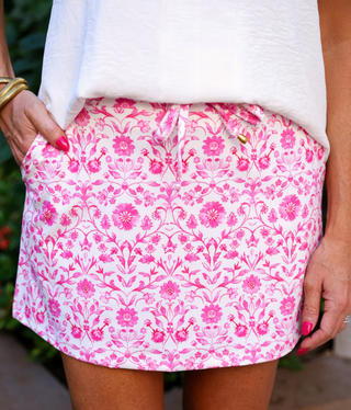 Enchanted Garden Skort | Pink