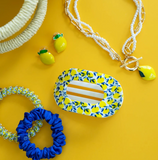 Limoncello Small Flat Round Hair Clip