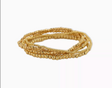 Gold Ball Bead Bracelets