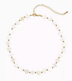 Pearl Clover Choker Necklace