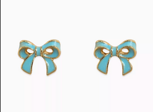 Pastel Bow Earrings