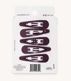 Purple Haze Snap Clips (6Ct)
