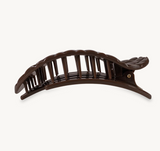 Truly Taupe Quilted Medium Flat Round Hair Clip