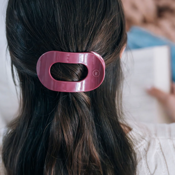 Wild Side Medium Flat Round Hair Clip