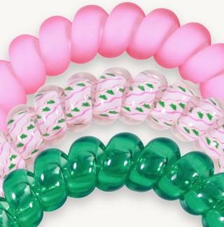 Merry Pinkmas Small Hair Ties