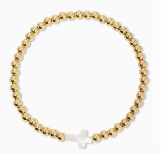 Beaded Bracelet with Cross