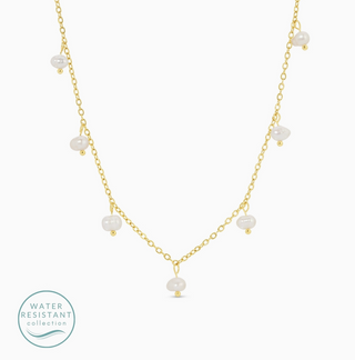 Sweet Pearl Accented Necklace
