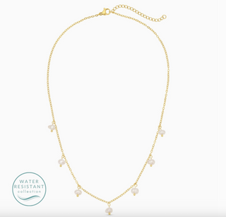 Sweet Pearl Accented Necklace